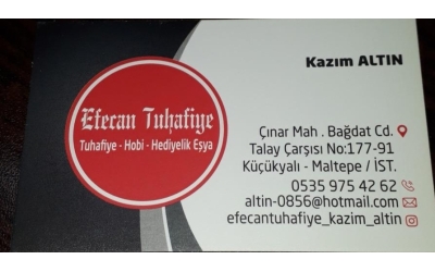 EFECAN TUHAFİYE ( Tuhafiye -Hobi- Hediyelik Eşya)