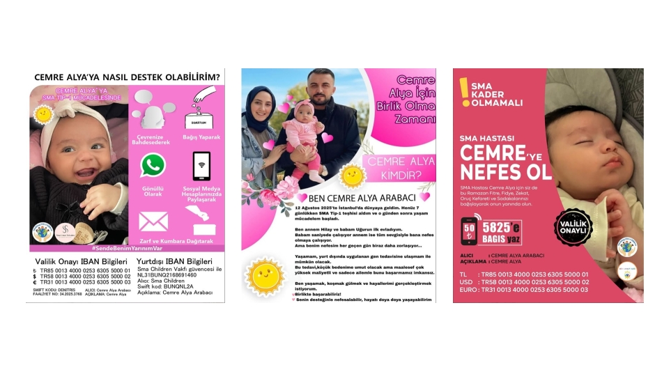 Teperkası Köyünden SMA Hastası Kızımıza lütfen Destek Olalım