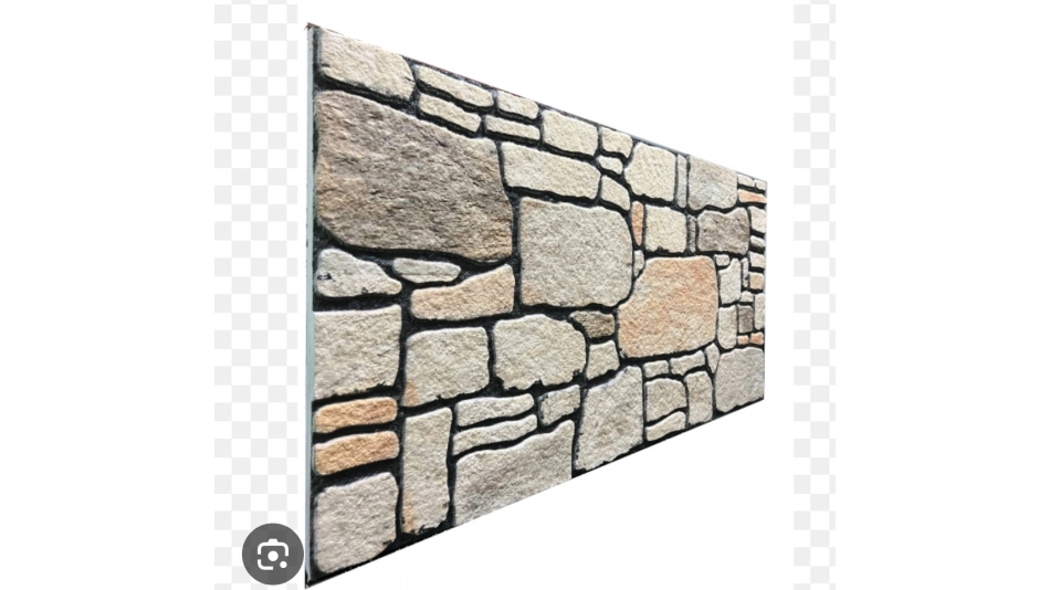 CAMİ ÖN DUVARINA TAŞ DESENLI STRAFOR YAPILMASI 