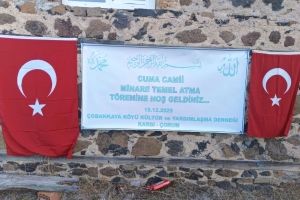 Cuma Camii Temel Atma Töreni