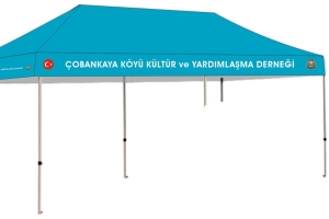 ÇADIR PROJESİ ( 2 Adet 3 metre*6 metre) Köy ve mahallelerimizdeki dostlarımızın Okulunuzun bahçesinde okunacak Kuran-ı Kerim Tilaveti ve etkinlikler dolaysı ile dostlarımızın günes ve soğuktan etkilenmemesi için çalışmalara başlanılmıştır.