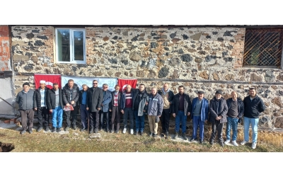 Cuma Camii Minaresi Temel Atma Töreni