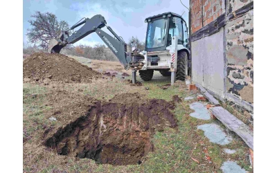 MİNARE TEMEL KAZISI -Hüseyin TOPÇU beye Teşekkür ederiz.