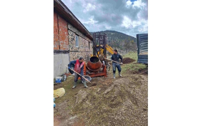 MİNARE TEMEL ATMA ÇALIŞMASI 