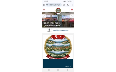 DERNEĞİMİZE AİT WEB SAYFASINI KURAN -Mustafa KARAMAN beye teşekkür ederiz.