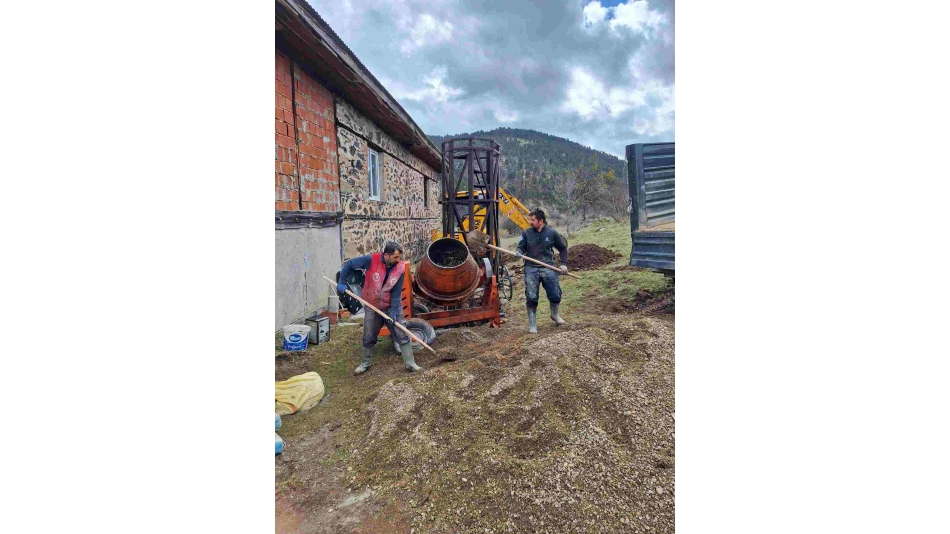 MİNARE TEMEL ATMA ÇALIŞMASI 